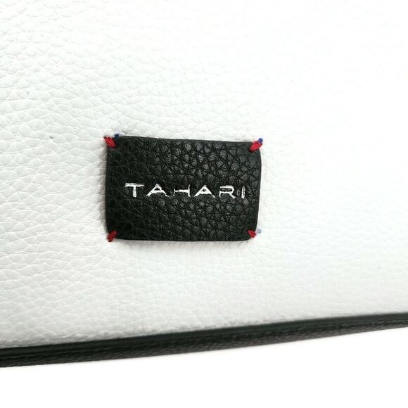 Tahari Kensington Women's 2-Piece Color Block Large Tote and Coin Purse - Picture 3 of 8